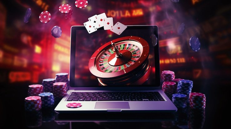 Perangkat mobile dengan layar interaktif menampilkan platform hiburan digital yang mudah diakses